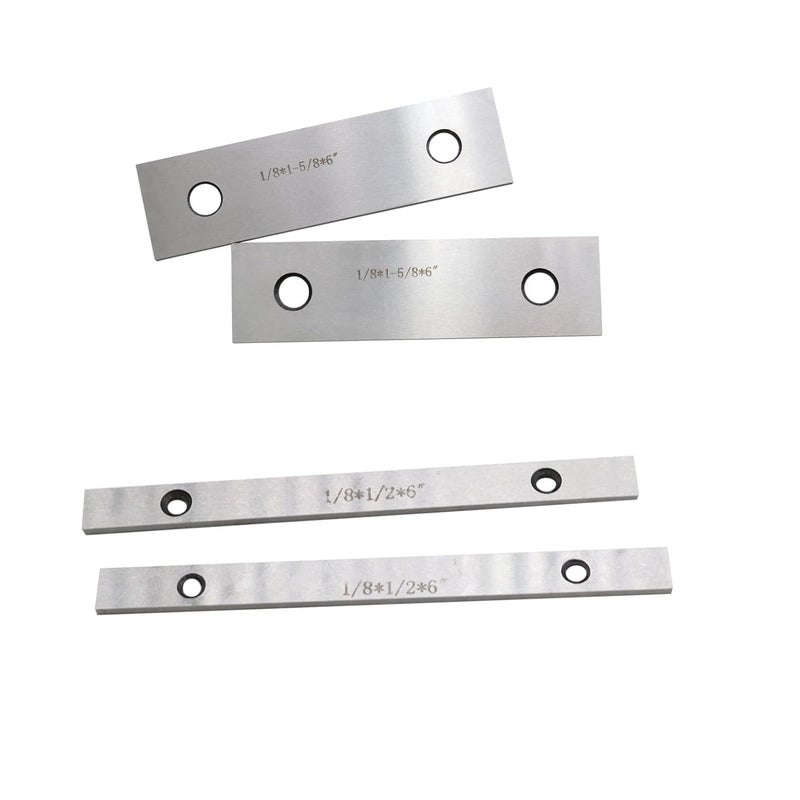 Aspaton 10 Pairs 1/8" x 6" Precision Parallel Steel Set Accuracy 0.0002" Thin Steel, Precision Machinist Tools 1/2 inch to 1-5/8 inch - Image 2